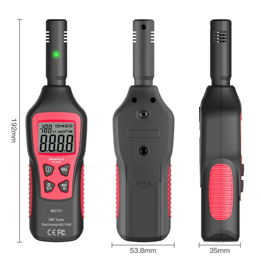 Счетчик Гейгера Dosimeter FY876, ручной измеритель электромагнитного излучения, для дома
Счетчик Гейгера Dosimeter FY876, ручной измеритель электромагнитного излучения, для дома