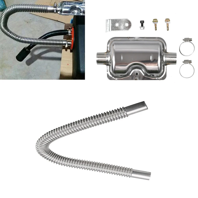 600mm 25mm Air Parking Heater Stainless Steel Exhaust Pipe Round Tube Gas Vent for Air Diesels Parking Tank Accessories
600mm 25mm Air Parking Heater Stainless Steel Exhaust Pipe Round Tube Gas Vent for Air Diesels Parking Tank Accessories
