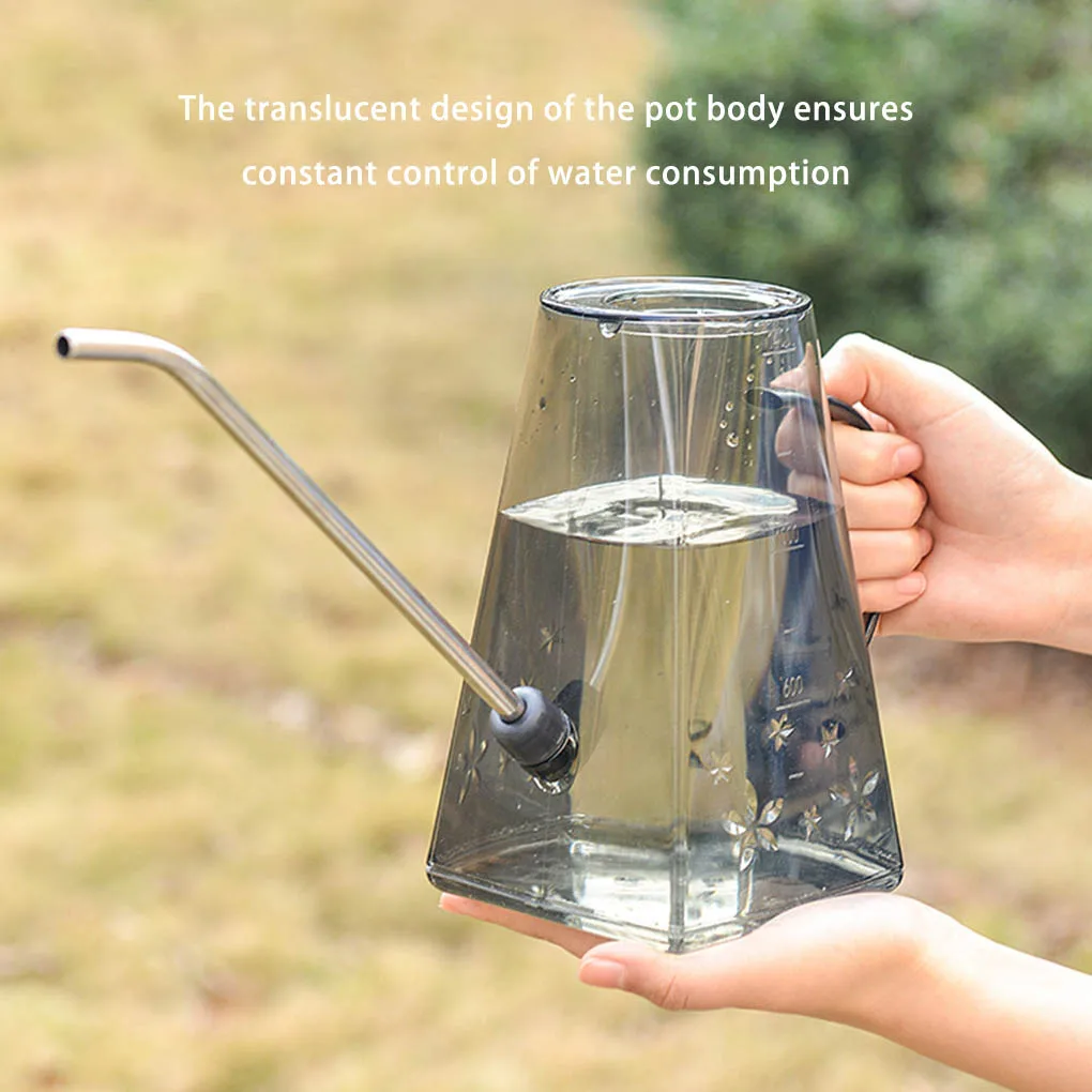 ABS Watering Can Detachable Long Nozzle Portable Wide Mouth Refillable Scaled Sprayer Accessories with Handgrip Grey
ABS Watering Can Detachable Long Nozzle Portable Wide Mouth Refillable Scaled Sprayer Accessories with Handgrip Grey