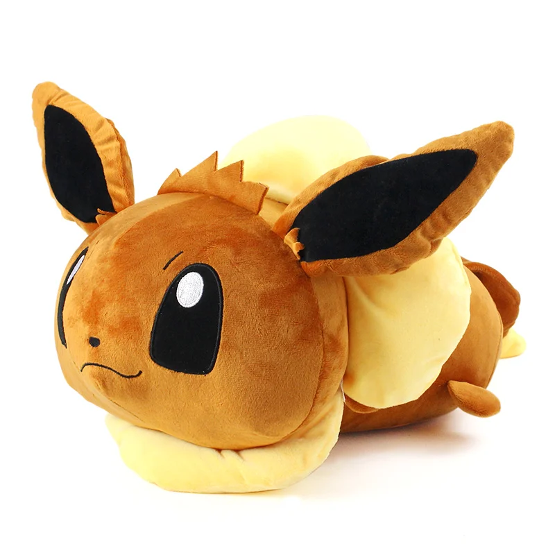 35cm Cartoon Cute Japanese Anime Lying Eevee Plush Toy Lovely Soft Stuffed Doll Room Decor Xmas Gifts For Child Kids
35cm Cartoon Cute Japanese Anime Lying Eevee Plush Toy Lovely Soft Stuffed Doll Room Decor Xmas Gifts For Child Kids