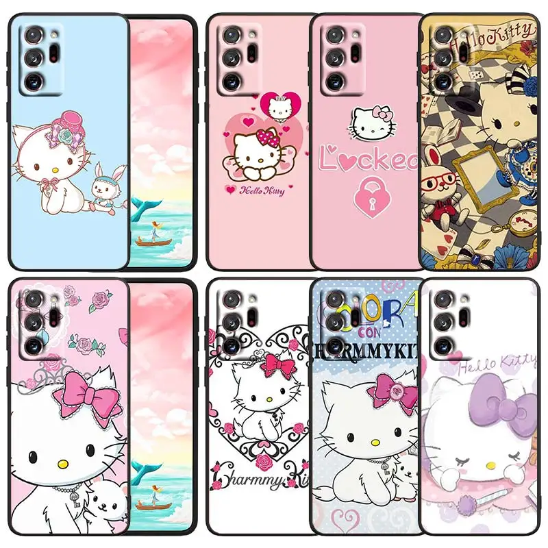 Charmmy Kitty Cute Cartoon For Samsung Note 20 10 9 Ultra Lite Plus F23 M52 M21 A73 A70 A20 A10 A8 A03 j7 j6 Black Phone Case
Charmmy Kitty Cute Cartoon For Samsung Note 20 10 9 Ultra Lite Plus F23 M52 M21 A73 A70 A20 A10 A8 A03 j7 j6 Black Phone Case