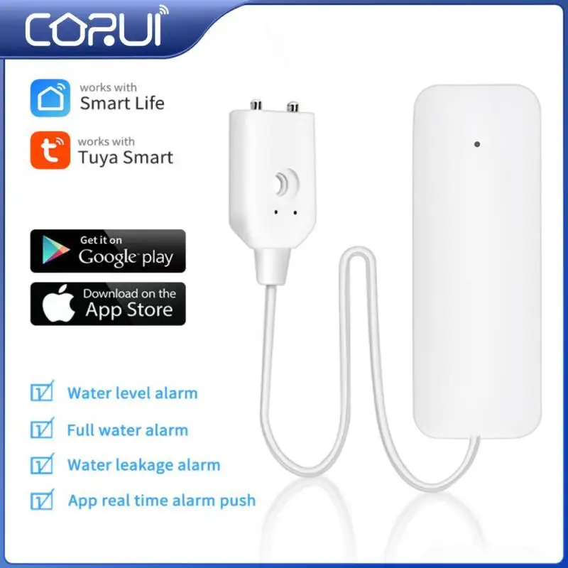 Умный датчик утечки воды CORUI Tuya Zigbee, Wi-Fi детектор перелива воды с сигнализацией для умного дома
Умный датчик утечки воды CORUI Tuya Zigbee, Wi-Fi детектор перелива воды с сигнализацией для умного дома