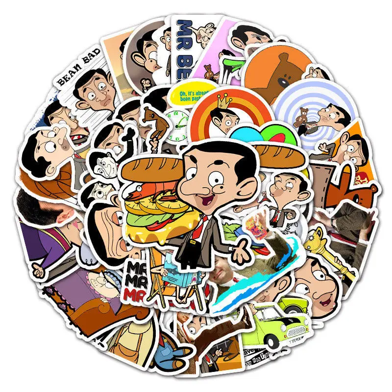 50 Classic Film Mr. Bean Cartoon Personality DIY Graffiti Decorative Waterproof Stickers Strong Adhesive
50 Classic Film Mr. Bean Cartoon Personality DIY Graffiti Decorative Waterproof Stickers Strong Adhesive