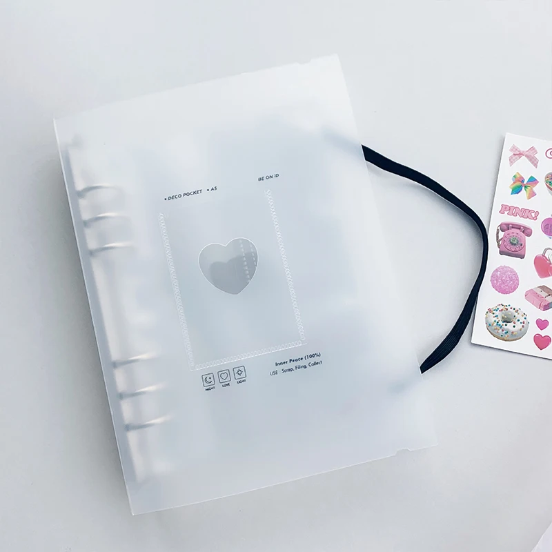 Standard Transparent A5 Binder Sleeves Photo Album Binder Refill Inner Sleeves Cards Photocard Storage Loose Leaf Photo Album
Standard Transparent A5 Binder Sleeves Photo Album Binder Refill Inner Sleeves Cards Photocard Storage Loose Leaf Photo Album