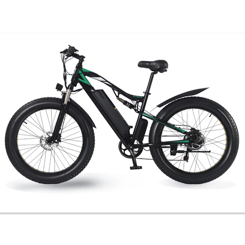 Electric Bike 500W 26 Inch Men's Mountain Bike Snowmobile Fat Tire 48V Lithium Battery Double Suspension Disc Brake 60KM Cruise
Electric Bike 500W 26 Inch Men's Mountain Bike Snowmobile Fat Tire 48V Lithium Battery Double Suspension Disc Brake 60KM Cruise