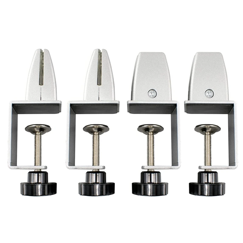 4 Pcs Office Desk Divider Clamp Privacy Screen Clip Holder Bracket Screen Baffle Clamp Partition For Table Clamp -Silver
4 Pcs Office Desk Divider Clamp Privacy Screen Clip Holder Bracket Screen Baffle Clamp Partition For Table Clamp -Silver