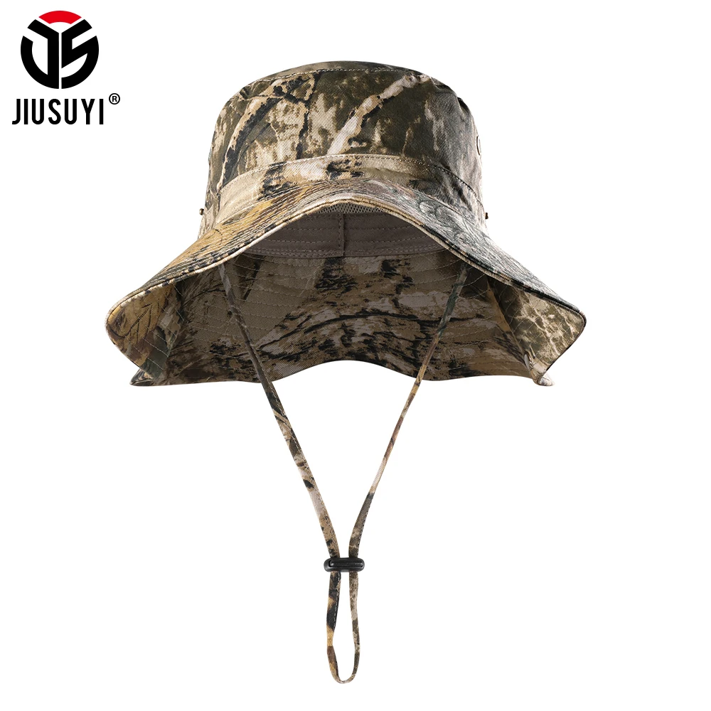 Camouflage Army Bucket Hat Outdoor Military Hunting Camping Men Wide Brim Adjustable Sunscreen Anti UV Breathable Multicam Caps
Camouflage Army Bucket Hat Outdoor Military Hunting Camping Men Wide Brim Adjustable Sunscreen Anti UV Breathable Multicam Caps