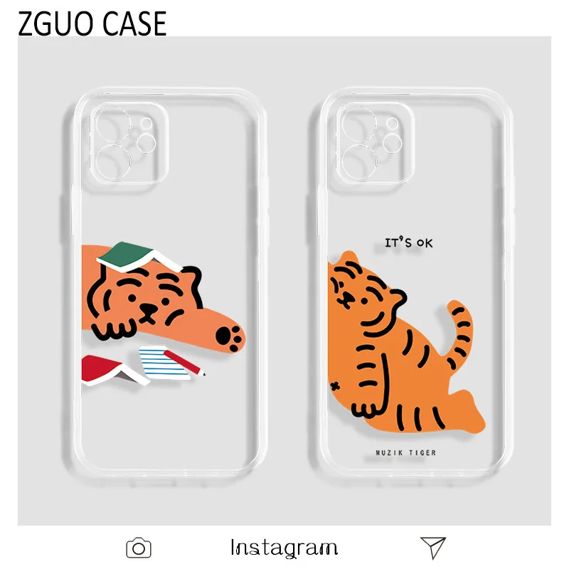 Fun Little Tiger Case For iPhone 14 13 12 11 Pro Max Mini X XS XR 7 8 Plus SE Cute Clear Silicone Drop Resistant iPhone Case
Fun Little Tiger Case For iPhone 14 13 12 11 Pro Max Mini X XS XR 7 8 Plus SE Cute Clear Silicone Drop Resistant iPhone Case