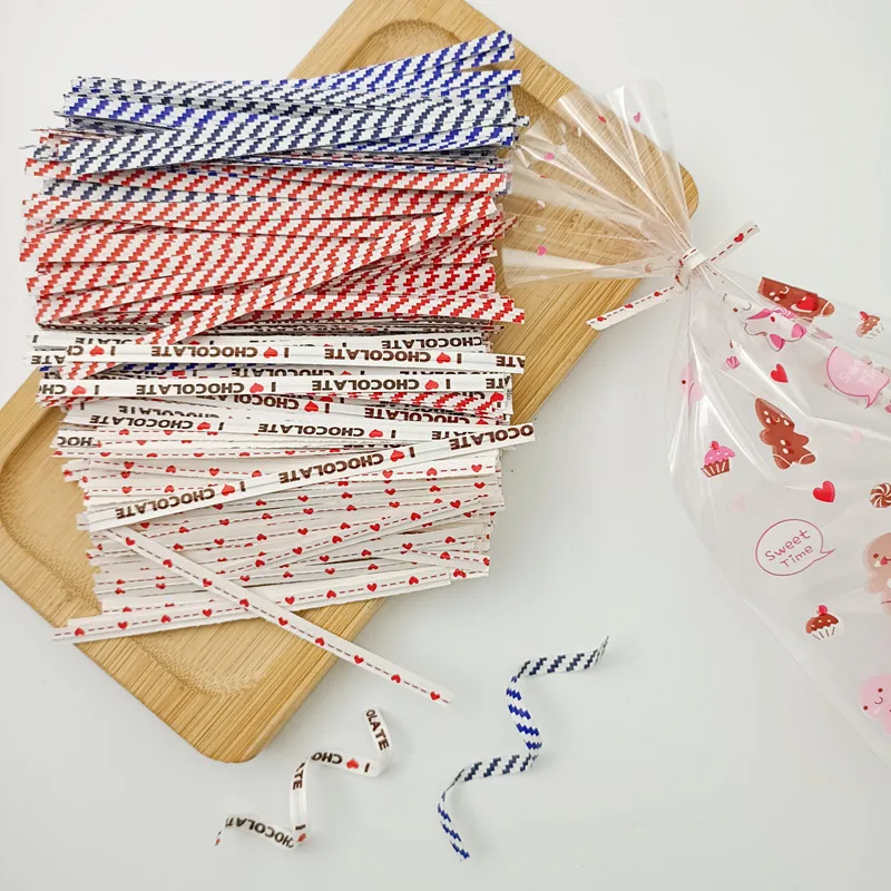 Paper Twist Ties For Party Candy Cello Bags Gift Packaging Ligation Lollipop Dessert Sealing Multicolor Wire Metallic 200pcs
Paper Twist Ties For Party Candy Cello Bags Gift Packaging Ligation Lollipop Dessert Sealing Multicolor Wire Metallic 200pcs