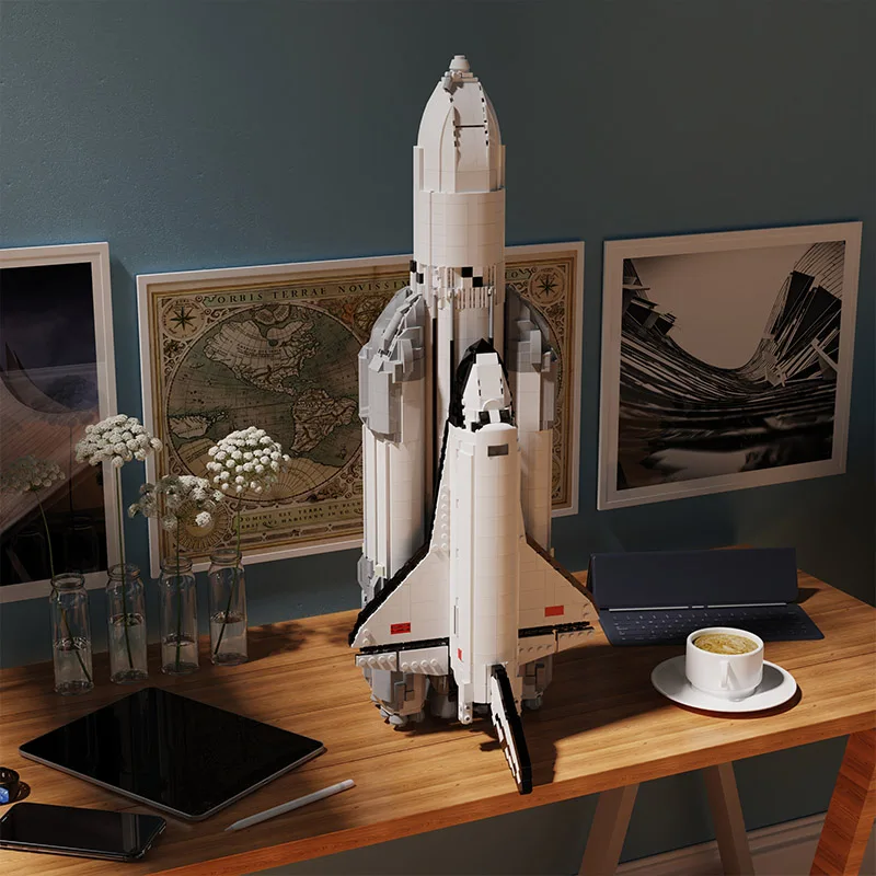 MOC Military Space 1:110 Energia Buran Blizzard Rocket Building Blocks Set Union Soviet Spacecraft Launch Vehicle Birthday Gifts
MOC Military Space 1:110 Energia Buran Blizzard Rocket Building Blocks Set Union Soviet Spacecraft Launch Vehicle Birthday Gifts