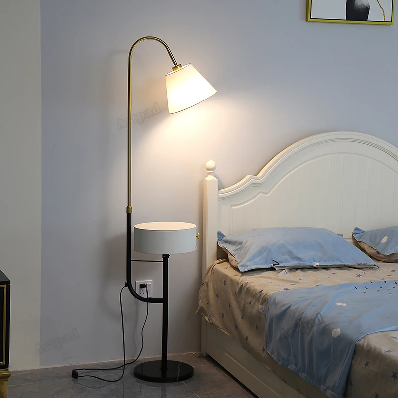 Led Floor Lamp with Round Table Art Decor Lighting for Living Room LED Nordic Standard Lamp Sofa Tea Bedroom Bedside Lamp
Led Floor Lamp with Round Table Art Decor Lighting for Living Room LED Nordic Standard Lamp Sofa Tea Bedroom Bedside Lamp