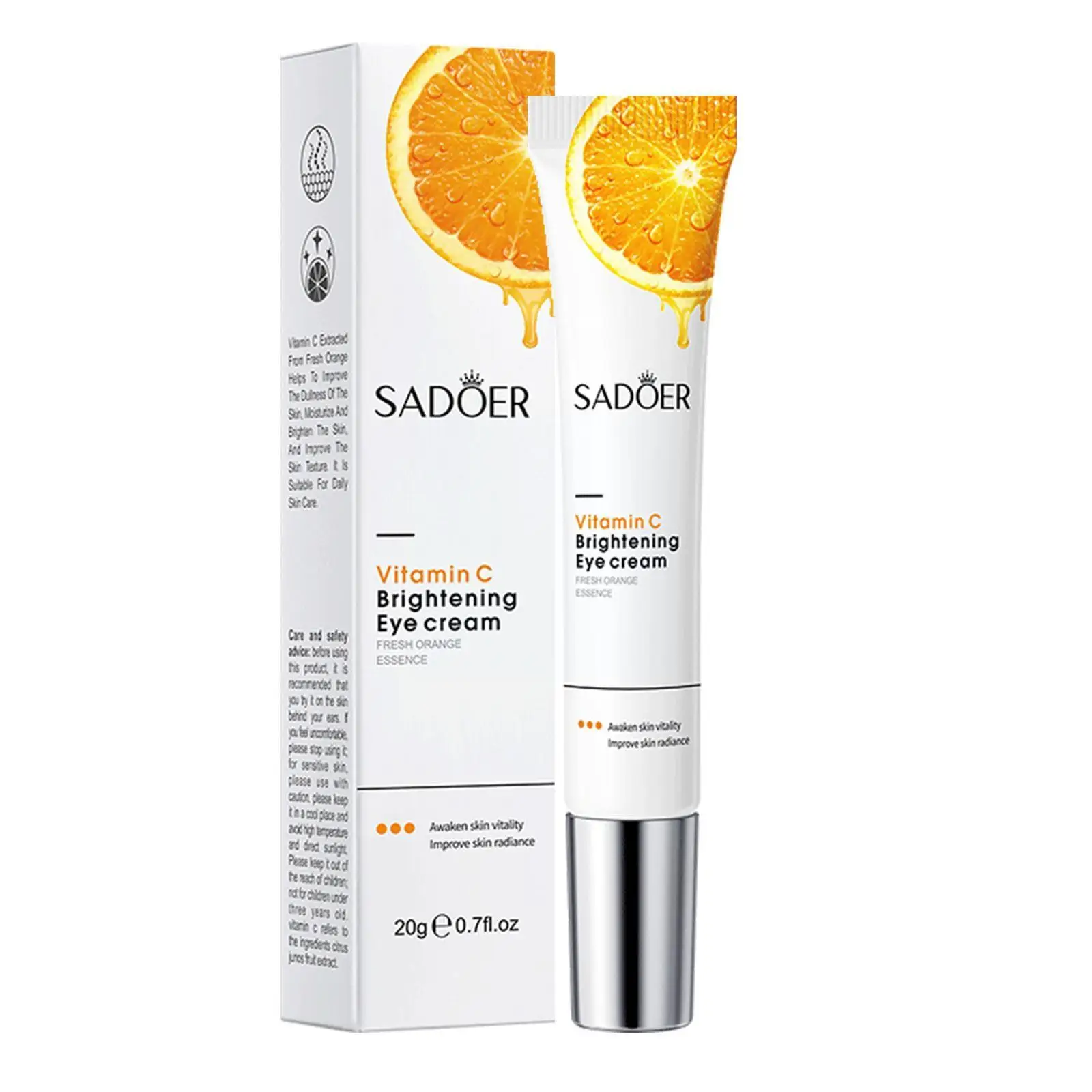 Vitamin C Remove Dark Circles Eye Cream Anti Puffiness Repair Instant Anti-wrinkle Brightening Hot Cosmetic Firm Massage K4D8
Vitamin C Remove Dark Circles Eye Cream Anti Puffiness Repair Instant Anti-wrinkle Brightening Hot Cosmetic Firm Massage K4D8