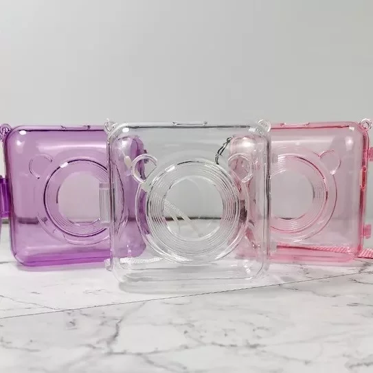 Pocket Printer Case Transparent Purple Pink Bear Ears PC Protective Cover Bag Travel Carry Case for Peripage Photo Printer
Pocket Printer Case Transparent Purple Pink Bear Ears PC Protective Cover Bag Travel Carry Case for Peripage Photo Printer