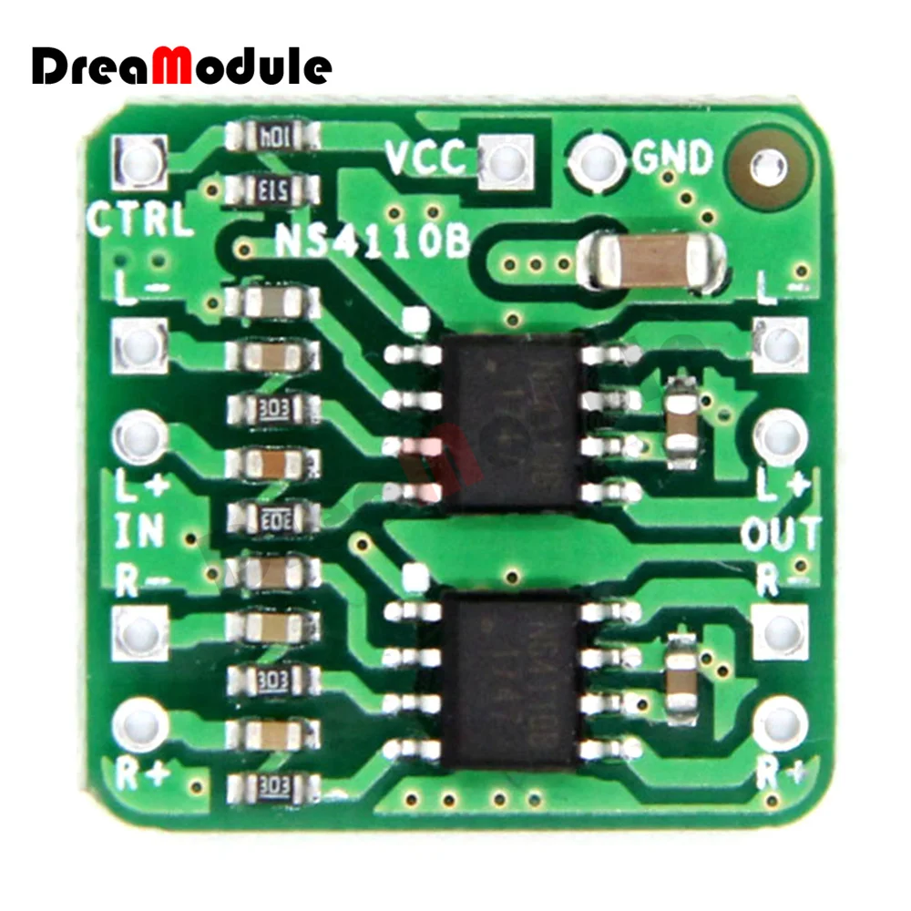 Differential Power Amplifier Board 2x18W Digital D/AB Digital Audio Amplifier NS4110B Voltage 6~14V Over Temperature Protection
Differential Power Amplifier Board 2x18W Digital D/AB Digital Audio Amplifier NS4110B Voltage 6~14V Over Temperature Protection