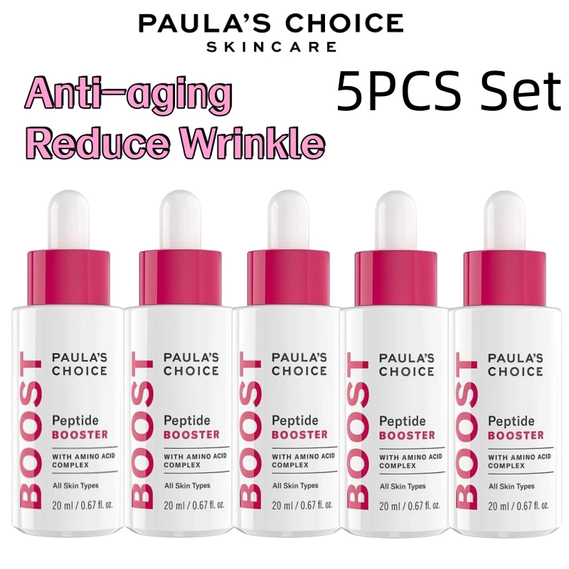5PCS Paula's Choice Skin Care Peptide Booster 20ml With Amino Acid Complex Anti-aging Reduce Wrinkle Smoothen For All Skin Types
5PCS Paula's Choice Skin Care Peptide Booster 20ml With Amino Acid Complex Anti-aging Reduce Wrinkle Smoothen For All Skin Types