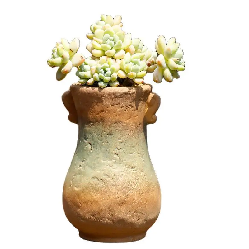 Горшок керамический в ретро стиле, маленький горшок со старыми ворсами для растений, цветочный горшок со старыми ворсами
Горшок керамический в ретро стиле, маленький горшок со старыми ворсами для растений, цветочный горшок со старыми ворсами