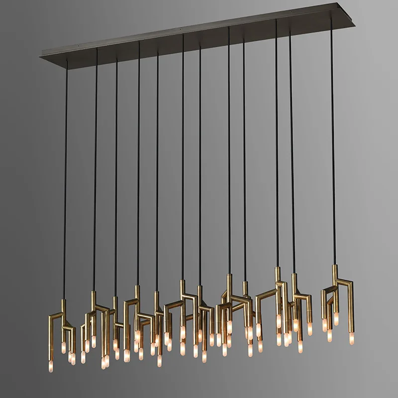 New chandelier post modern light luxury villa staircase restaurant bar decoration tree branch living room lamps
New chandelier post modern light luxury villa staircase restaurant bar decoration tree branch living room lamps