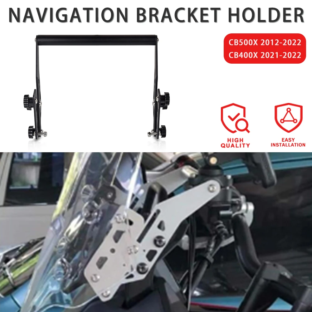 For Honda CB500X CB 500X 2012-2023 CB400X CB400 X 2021-2023 Motorcycle GPS/SMART PHONE Navigation GPS Plate Bracket Adapt Holder
For Honda CB500X CB 500X 2012-2023 CB400X CB400 X 2021-2023 Motorcycle GPS/SMART PHONE Navigation GPS Plate Bracket Adapt Holder