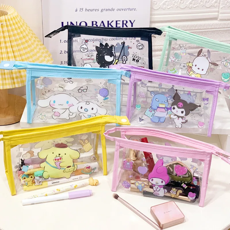 Kawaii Sanrios Pencil Case Waterproof Cosmetic Bag Cosmetic Storage Bag Cartoon Anime Kuromi My Melody Storage Bag
Kawaii Sanrios Pencil Case Waterproof Cosmetic Bag Cosmetic Storage Bag Cartoon Anime Kuromi My Melody Storage Bag