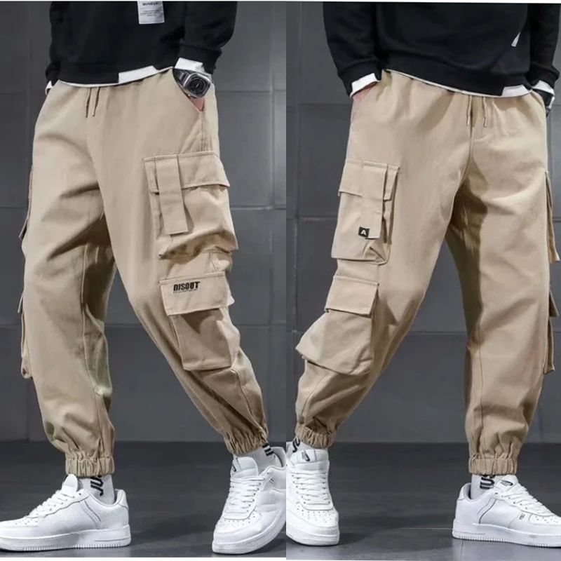 Japanese Style Men Cargo Pants Spring Autumn Loose Pocket Trousers Outdoor Tide Harem Pants Black Cargo Pants Men's Overalls
Japanese Style Men Cargo Pants Spring Autumn Loose Pocket Trousers Outdoor Tide Harem Pants Black Cargo Pants Men's Overalls