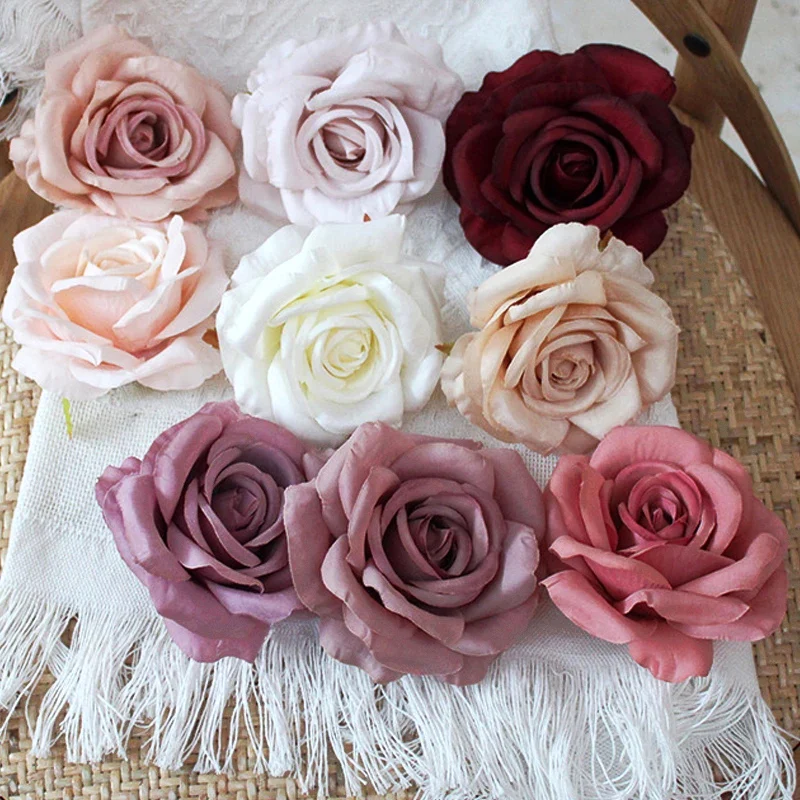 30pcs/Lot 9cm-10CM Large White Rose Artificial Silk Flower Heads DIY Wedding Decoration Wreath Scrapbooking Craft Fake Flowers
30pcs/Lot 9cm-10CM Large White Rose Artificial Silk Flower Heads DIY Wedding Decoration Wreath Scrapbooking Craft Fake Flowers