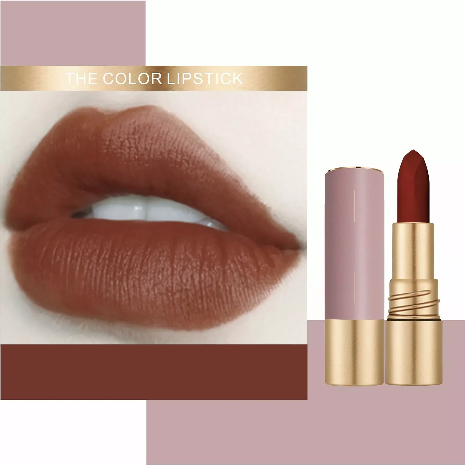 NEW2023 Lipstick Sealer Velvet Moisturizing Lipstick Beautiful Cut Face Lipstick Waterproof Not Easy en Cosmetics Glitter en Cle
NEW2023 Lipstick Sealer Velvet Moisturizing Lipstick Beautiful Cut Face Lipstick Waterproof Not Easy en Cosmetics Glitter en Cle