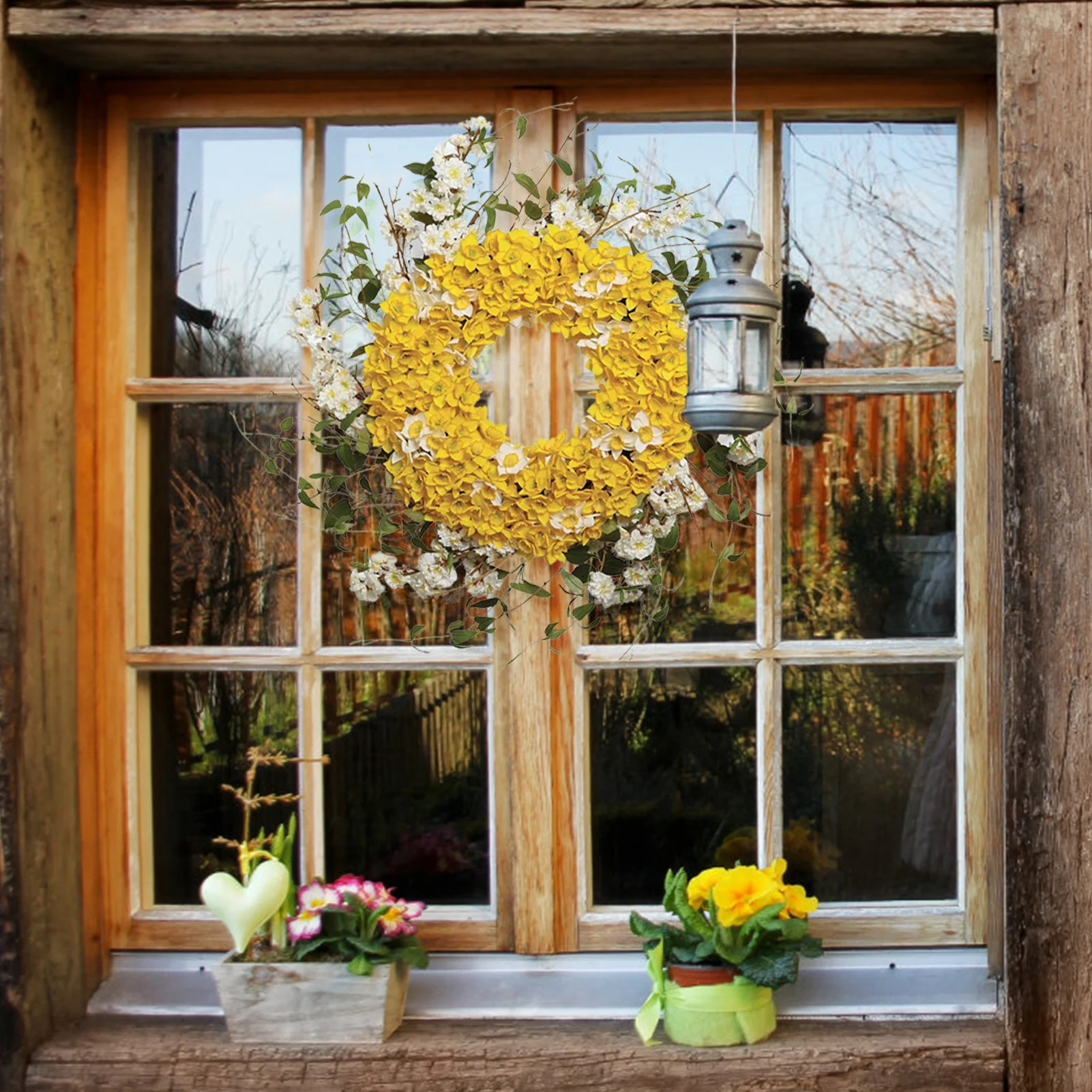 Daffodil Lane Wreath Beautiful Artificial Spring Wreaths Realistic Farmhouse Front Door Wreath Artificial Narcissus For Porch
Daffodil Lane Wreath Beautiful Artificial Spring Wreaths Realistic Farmhouse Front Door Wreath Artificial Narcissus For Porch