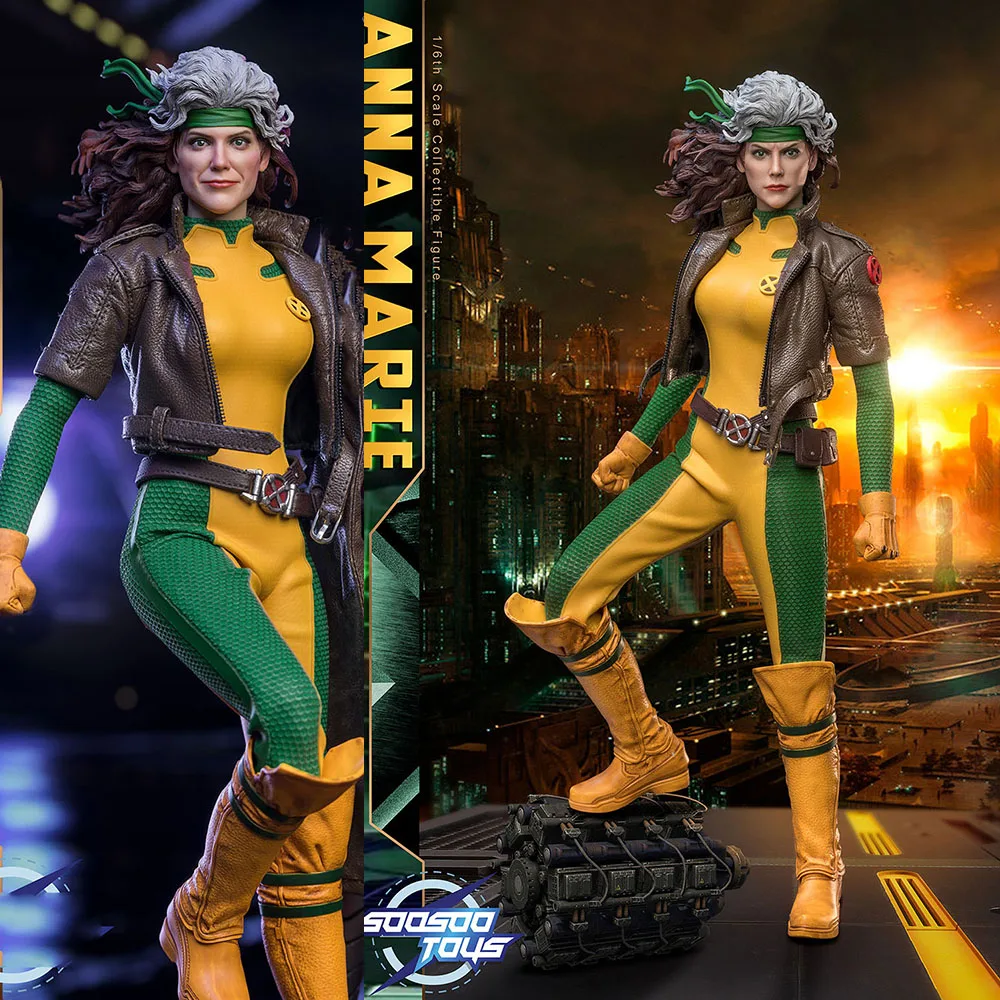 В наличии sootoys SST-042 полный набор 1/6 женский солдат Анна Мари модель с двойной головой подходит для 12-дюймовых экшн-кукол для фанатов