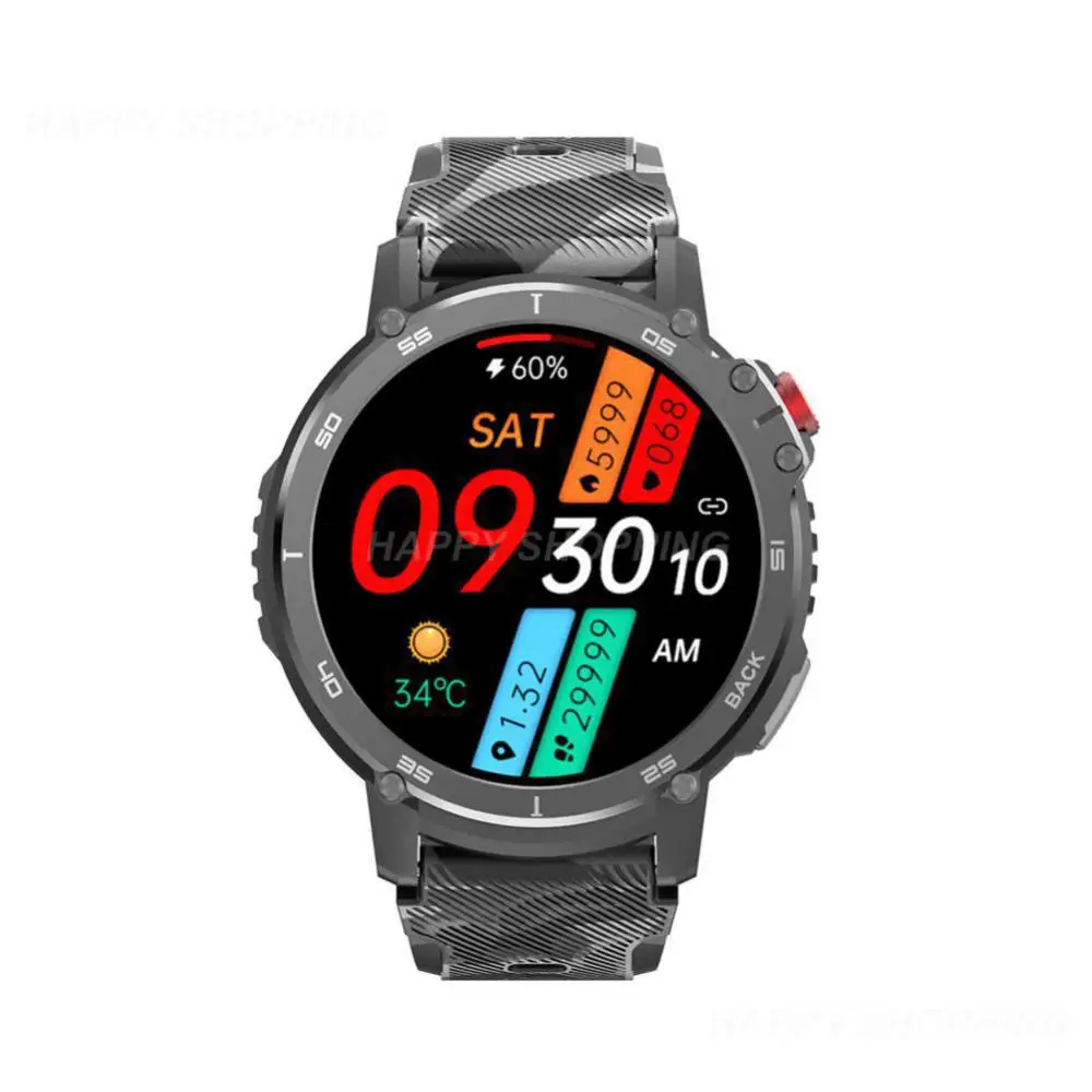 C22 Smart Watch Men 4GB ROM IP68 Waterproof Smartwatch Call BT5.0 400Mah 1.6 Inch HD Screen 35 Days Standby
C22 Smart Watch Men 4GB ROM IP68 Waterproof Smartwatch Call BT5.0 400Mah 1.6 Inch HD Screen 35 Days Standby
