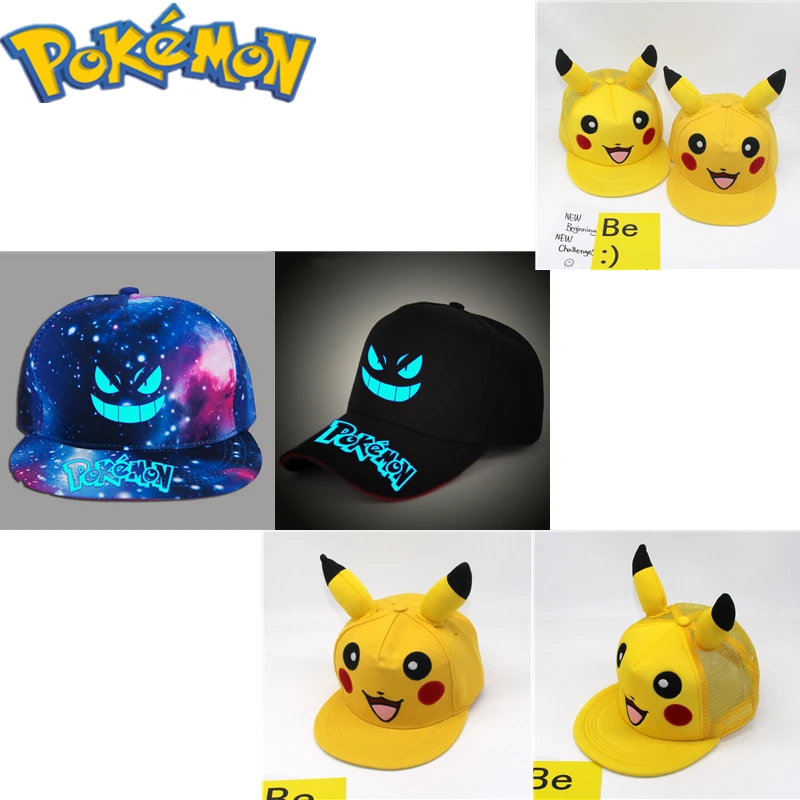 Кепка бейсбольная в стиле хип-хоп с покемоном
Кепка бейсбольная в стиле хип-хоп с покемоном