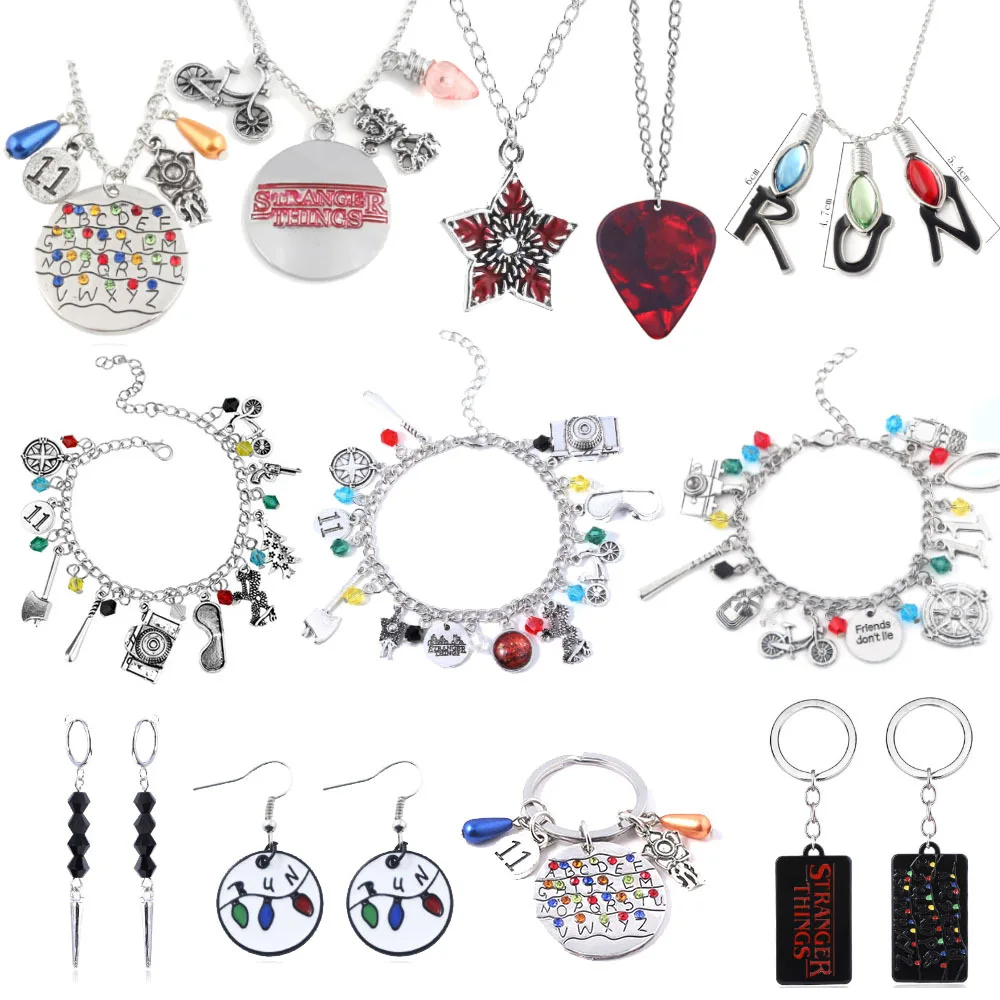 Stranger Things Jewelry Friends Don't Lie I Believe Thing Demodog Necklace US TV Series Show Movie Women Men Wholesale
Stranger Things Jewelry Friends Don't Lie I Believe Thing Demodog Necklace US TV Series Show Movie Women Men Wholesale