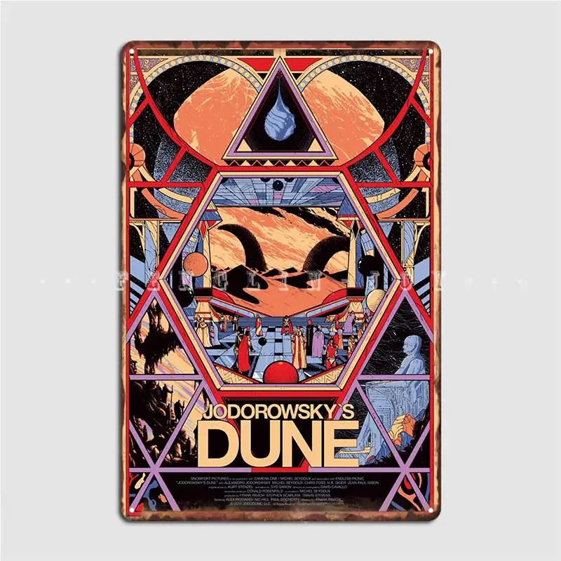 Fan Art: Jodorowsky's Dunes Metal Sign Club Party Living Room Retro Painting Décor Tin Sign Posters
Fan Art: Jodorowsky's Dunes Metal Sign Club Party Living Room Retro Painting Décor Tin Sign Posters