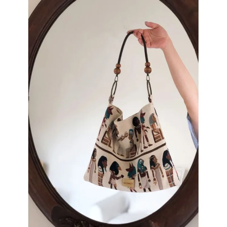 Vintage Fashion Print Shoulder Bags 2023 Summer Casual Portable Crossbody Bag Y2k E-Girl Large Capacity Underarm Tote Bag
Vintage Fashion Print Shoulder Bags 2023 Summer Casual Portable Crossbody Bag Y2k E-Girl Large Capacity Underarm Tote Bag