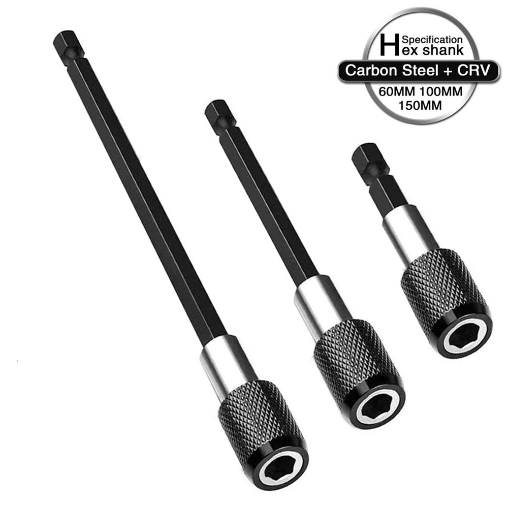 1/4 Inch Hex Shank Quick Release Bar Socket Screwdriver Magnetic Bit Holder Screwdriver Drill Bit Extension
1/4 Inch Hex Shank Quick Release Bar Socket Screwdriver Magnetic Bit Holder Screwdriver Drill Bit Extension