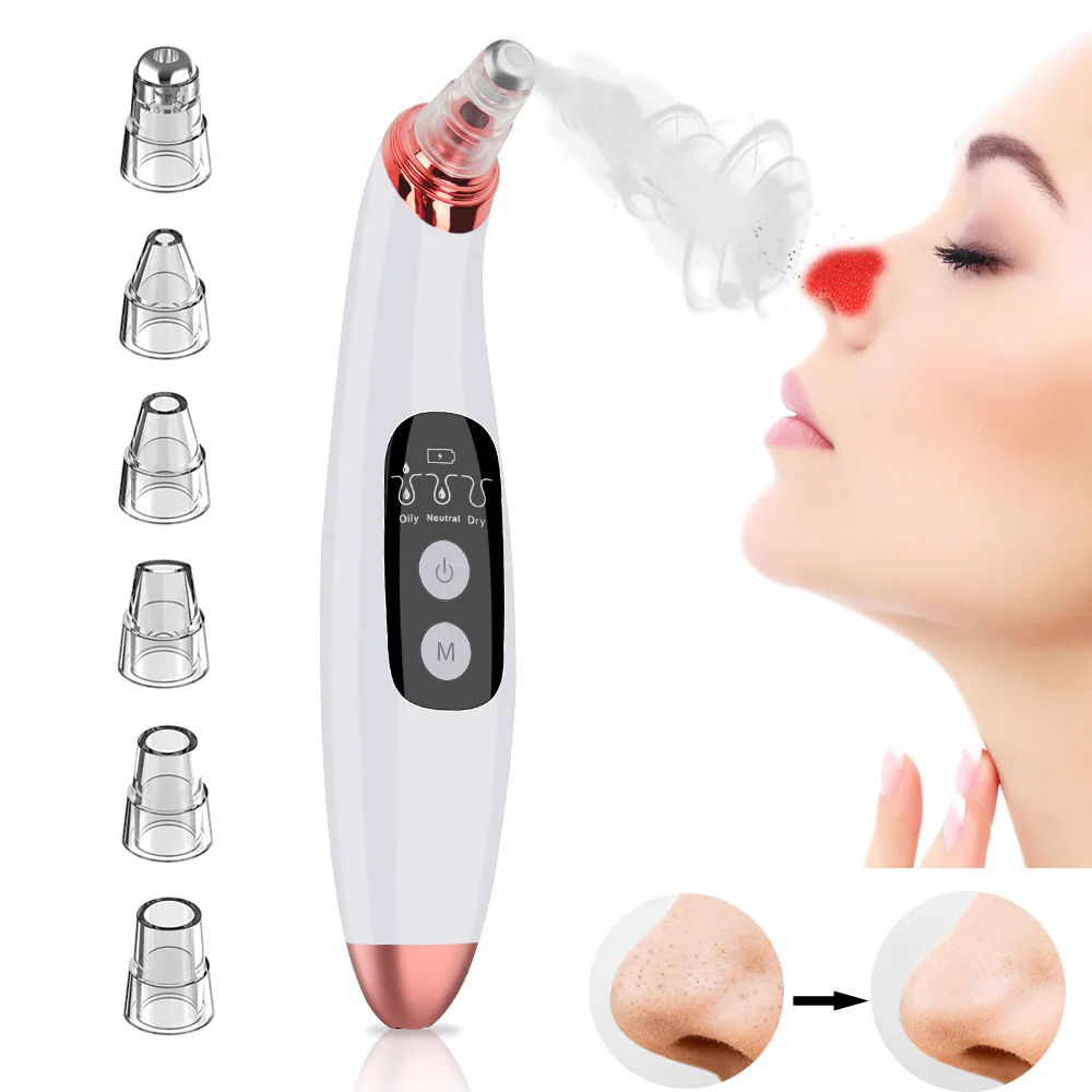 Facial Blackhead Remover Electric Acne Cleaner Blackhead Black Point Vacuum Cleaner Tool Black Spots Pore Cleaner Machine
Facial Blackhead Remover Electric Acne Cleaner Blackhead Black Point Vacuum Cleaner Tool Black Spots Pore Cleaner Machine