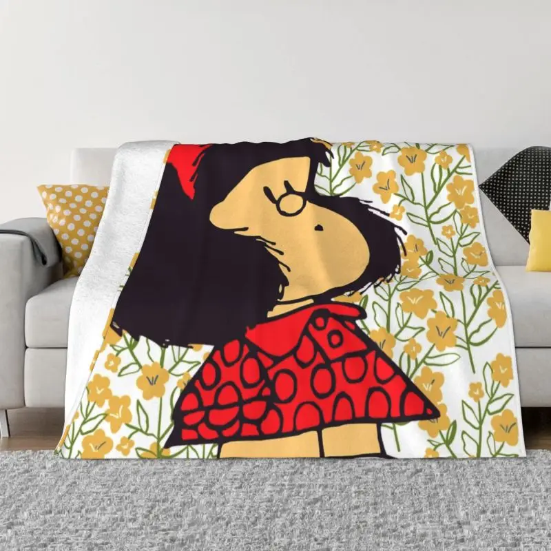 Sofa Fleece Mafalda And Flowers Throw Blanket Flannel Argentina Manga Quino Cartoon Blankets for Bedding Home Couch Bedspreads
Sofa Fleece Mafalda And Flowers Throw Blanket Flannel Argentina Manga Quino Cartoon Blankets for Bedding Home Couch Bedspreads