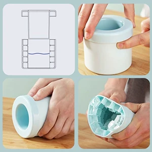 New Silicone Ice Cube Trays Cylinder Silicone Ice Lattice 1.3cm 60-Ice Cubes Maker Save Space for Freezer Easy-Release Flexible
New Silicone Ice Cube Trays Cylinder Silicone Ice Lattice 1.3cm 60-Ice Cubes Maker Save Space for Freezer Easy-Release Flexible