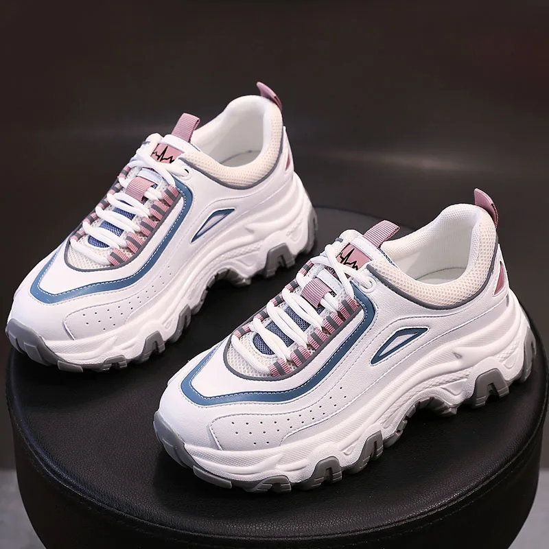 High-quality Four Seasons Ladies Casual Shoes Mesh Thick Sole Women Shoes Fashion Comfortable Breathable Height Increasing Shoes
High-quality Four Seasons Ladies Casual Shoes Mesh Thick Sole Women Shoes Fashion Comfortable Breathable Height Increasing Shoes