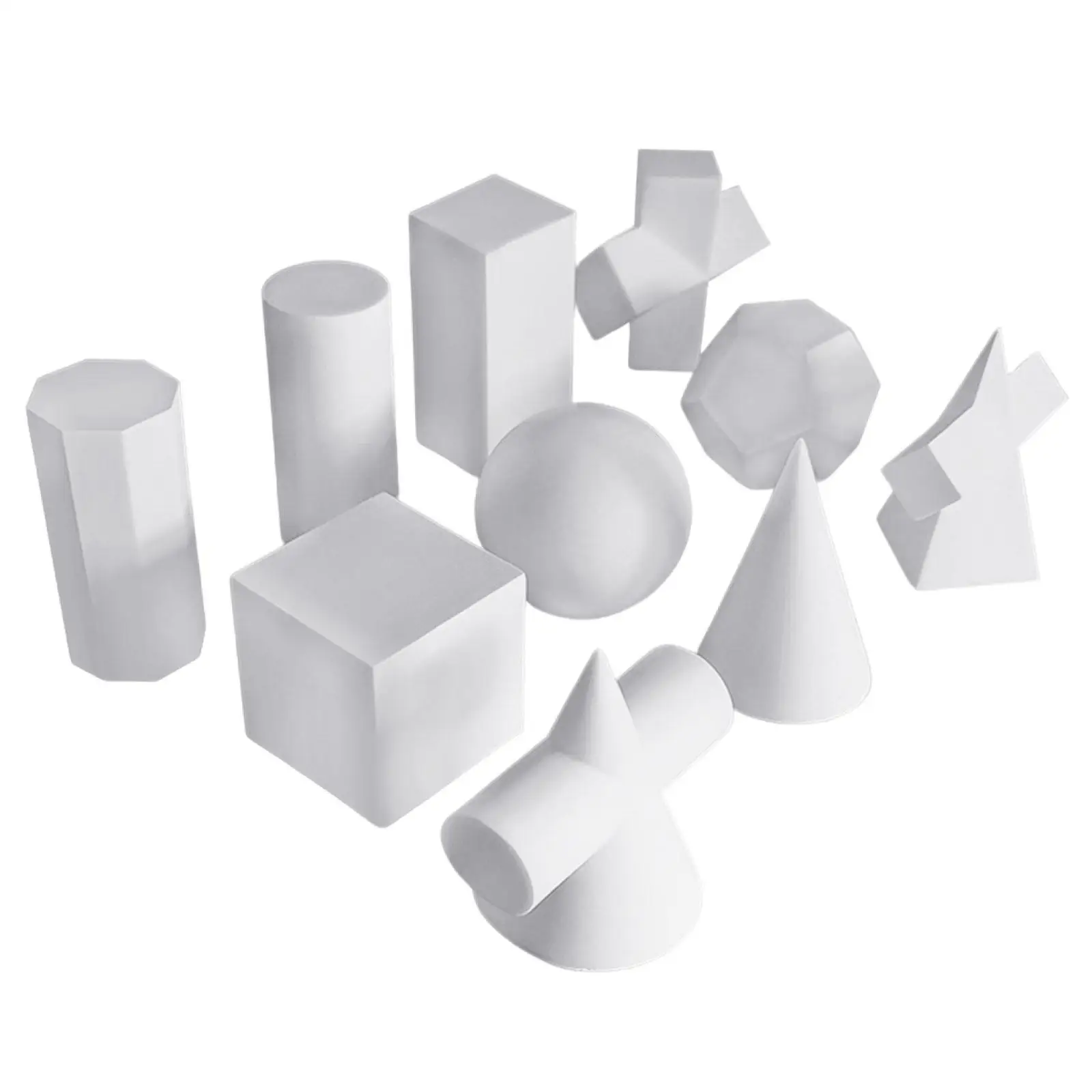 10 Count Mini Resin Sketch Geometry Mold Sculpture for Ornaments Classic 
10 Count Mini Resin Sketch Geometry Mold Sculpture for Ornaments Classic