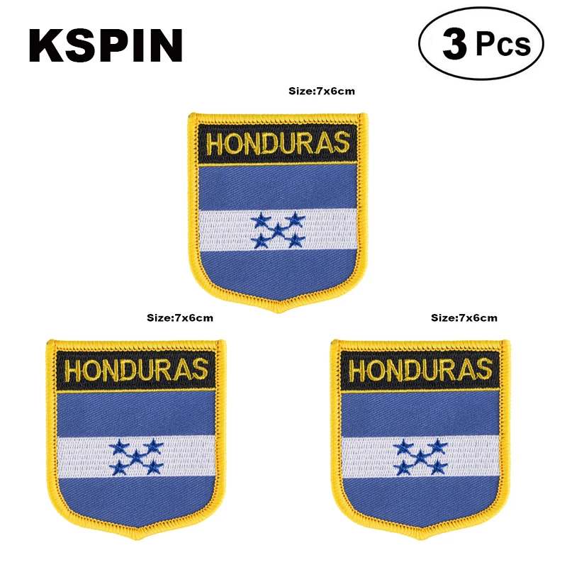 Honduras Shiled Shape flag patches national flag patches for Cothing DIY Decoration
Honduras Shiled Shape flag patches national flag patches for Cothing DIY Decoration