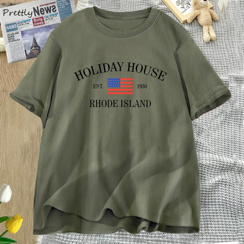Holiday House T-shirt Women Men Cotton Short Sleeve Graphic T Shirts Summer Casual Trendy Harajuku Fashion Tee Shirt Streetwear
Holiday House T-shirt Women Men Cotton Short Sleeve Graphic T Shirts Summer Casual Trendy Harajuku Fashion Tee Shirt Streetwear