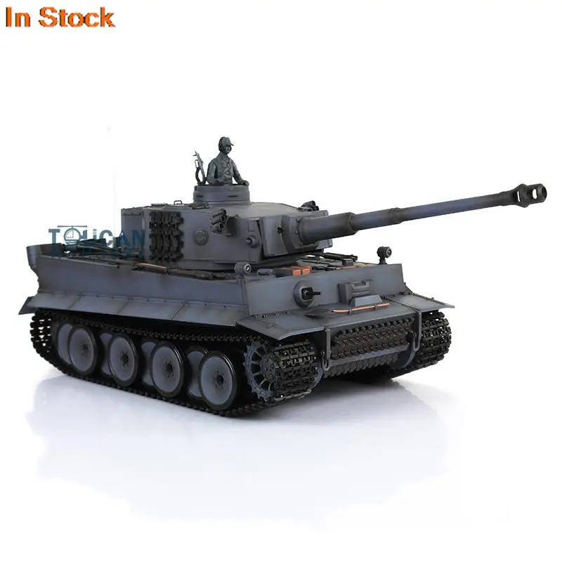 HENG LONG 7.0 1/16 Plastic Ver German Tiger I RC Tank 3818 Radio Model with Sound System BB Shoot Unit BB Pellets TH17246-SMT7
HENG LONG 7.0 1/16 Plastic Ver German Tiger I RC Tank 3818 Radio Model with Sound System BB Shoot Unit BB Pellets TH17246-SMT7