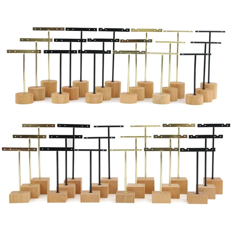 Earring rack three-piece set wooden bottom wooden earring pendant Metal earring display rack Iron jewelry rack
Earring rack three-piece set wooden bottom wooden earring pendant Metal earring display rack Iron jewelry rack