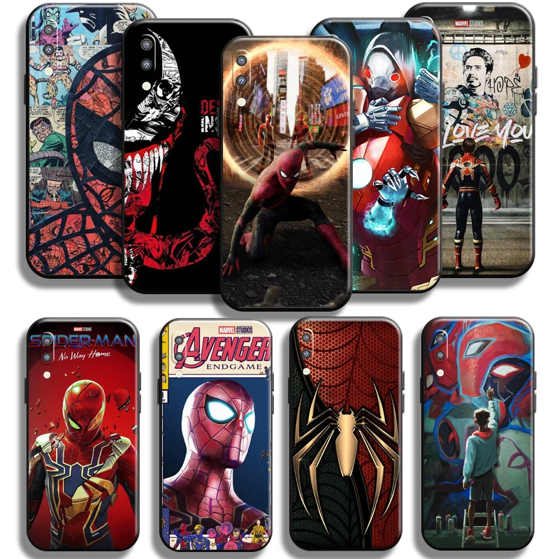 Spiderman Venom Iron Man For Samsung Galaxy M10 Phone Case Liquid Silicon Black Carcasa Soft Back Cover Full Protection Funda
Spiderman Venom Iron Man For Samsung Galaxy M10 Phone Case Liquid Silicon Black Carcasa Soft Back Cover Full Protection Funda