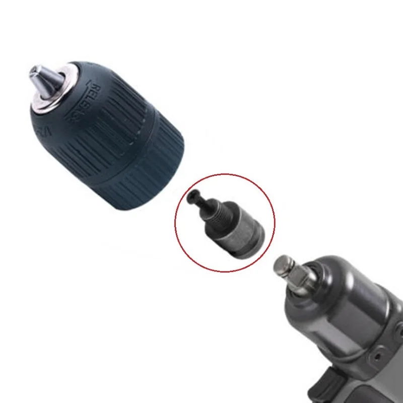 1pcs Drill Chuck Adaptor With Screw Converter Reducer Air Impact Alloy Steel 1/2-20UNF Fixing Machine Hand Repair Tools
1pcs Drill Chuck Adaptor With Screw Converter Reducer Air Impact Alloy Steel 1/2-20UNF Fixing Machine Hand Repair Tools