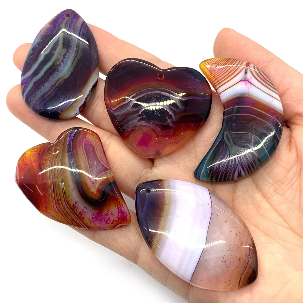 Heart Shaped Natural Stone Onyx Pendant Necklace Pendant Reiki Meditation Pendant Jewelry DIY Making Earring Pendant 5pcs/Set
Heart Shaped Natural Stone Onyx Pendant Necklace Pendant Reiki Meditation Pendant Jewelry DIY Making Earring Pendant 5pcs/Set