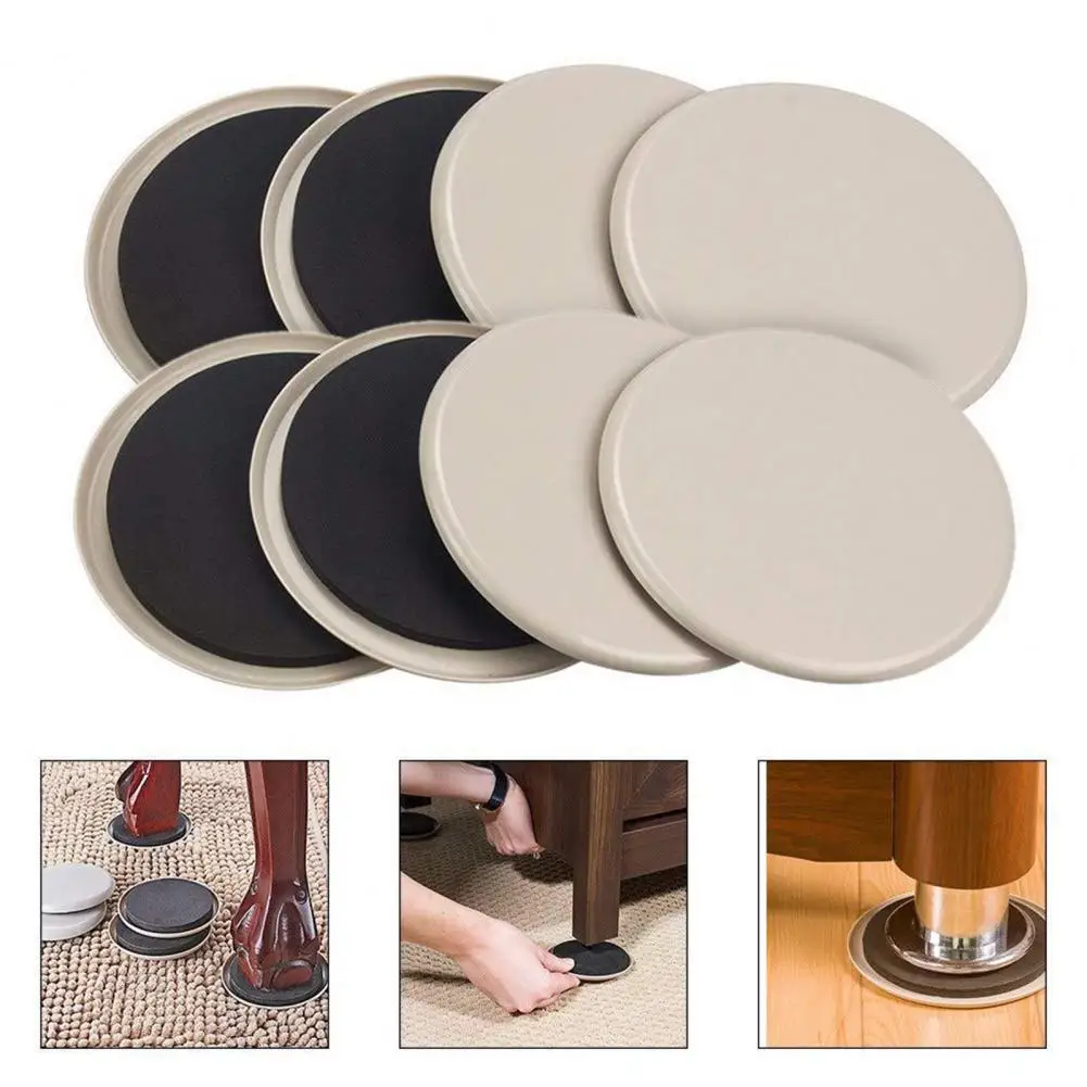 Furniture Cups 16Pcs Furniture Slider Soft Surface Anti-slid Felt High Flexibility Furniture Mover Slider Furniture Hardware 
Furniture Cups 16Pcs Furniture Slider Soft Surface Anti-slid Felt High Flexibility Furniture Mover Slider Furniture Hardware