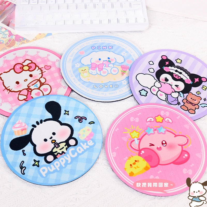Kawaii Sanrio Placemat Anime Cinnamoroll Kuromi Pachacco Kirby Heat Resistant Kitchen Accessories Decoration Home Pad Coaster
Kawaii Sanrio Placemat Anime Cinnamoroll Kuromi Pachacco Kirby Heat Resistant Kitchen Accessories Decoration Home Pad Coaster