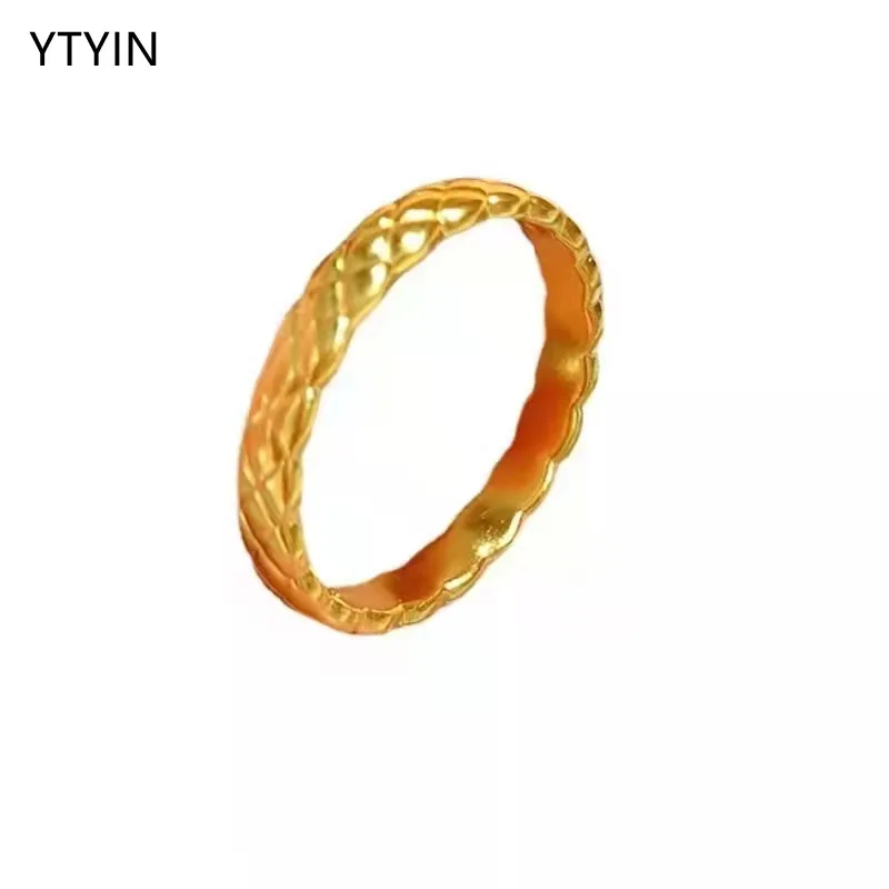 YTYIN Real 24K Gold Ring Simple Rhombus Design Pure AU999 for Women Fine Jewelry Wedding Gift
YTYIN Real 24K Gold Ring Simple Rhombus Design Pure AU999 for Women Fine Jewelry Wedding Gift