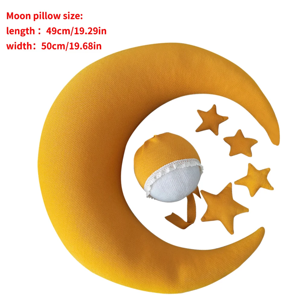 Baby Pillow Moon Star Infant Pillow Hat Photography Prop Newborn Shooting Ornament Type 11
Baby Pillow Moon Star Infant Pillow Hat Photography Prop Newborn Shooting Ornament Type 11